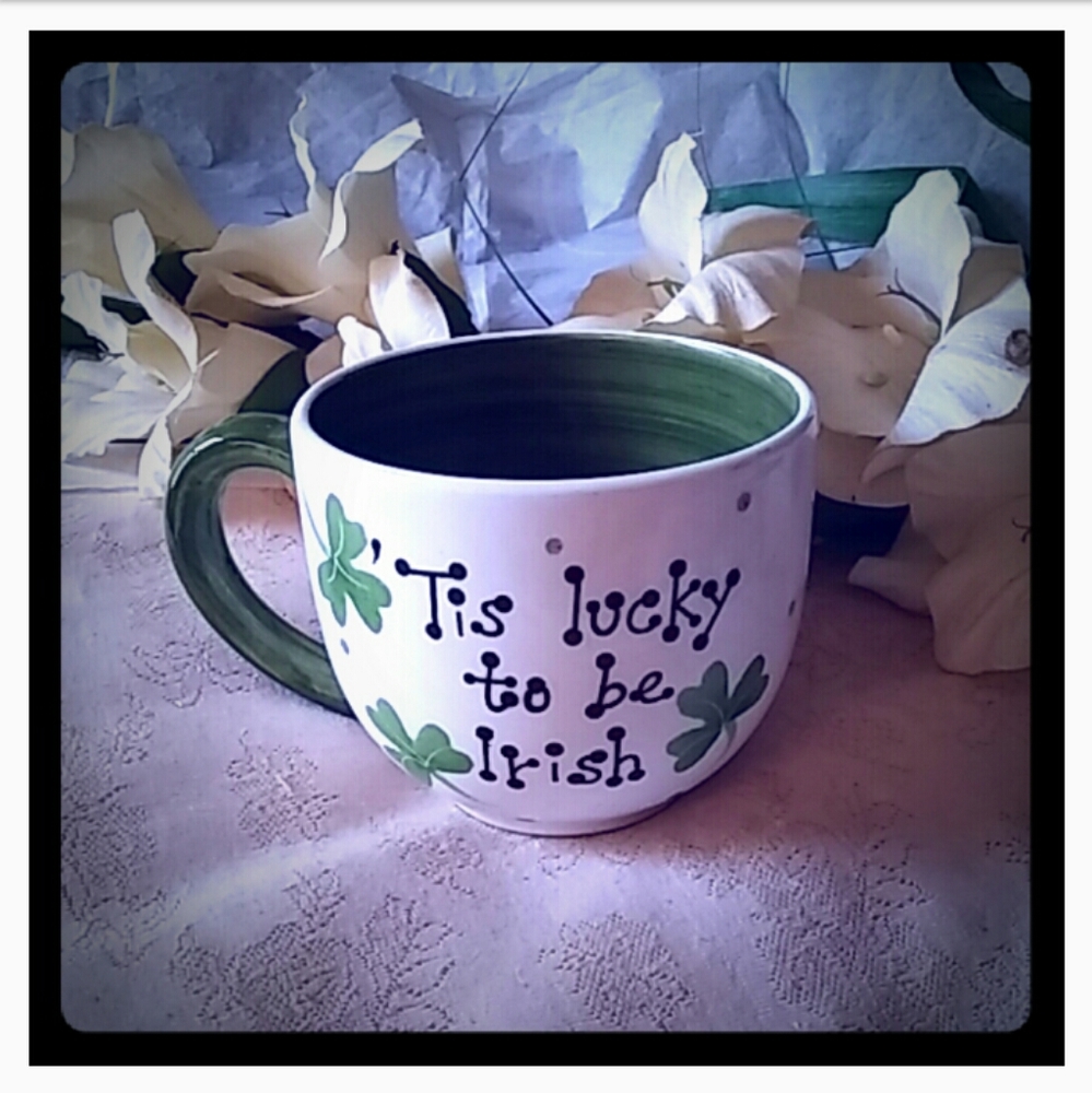 Vintage Bella Casa by Ganz Irish Coffee/Tea Mug